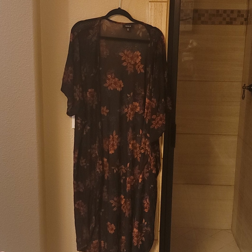 Sheer Cover up/Sheer Caridigan